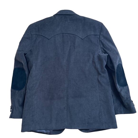 Circle S Dallas TX Men’s Suede Olive Jacket Size 44R - Picture 2 of 8